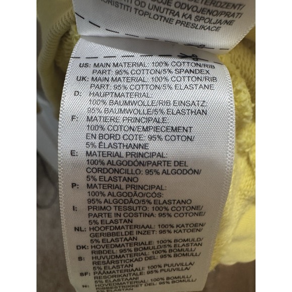 Adidas Mens Original Trefoil Lightweight Crewneck Sweatshirt Yellow Mens Small - Picture 6 of 7